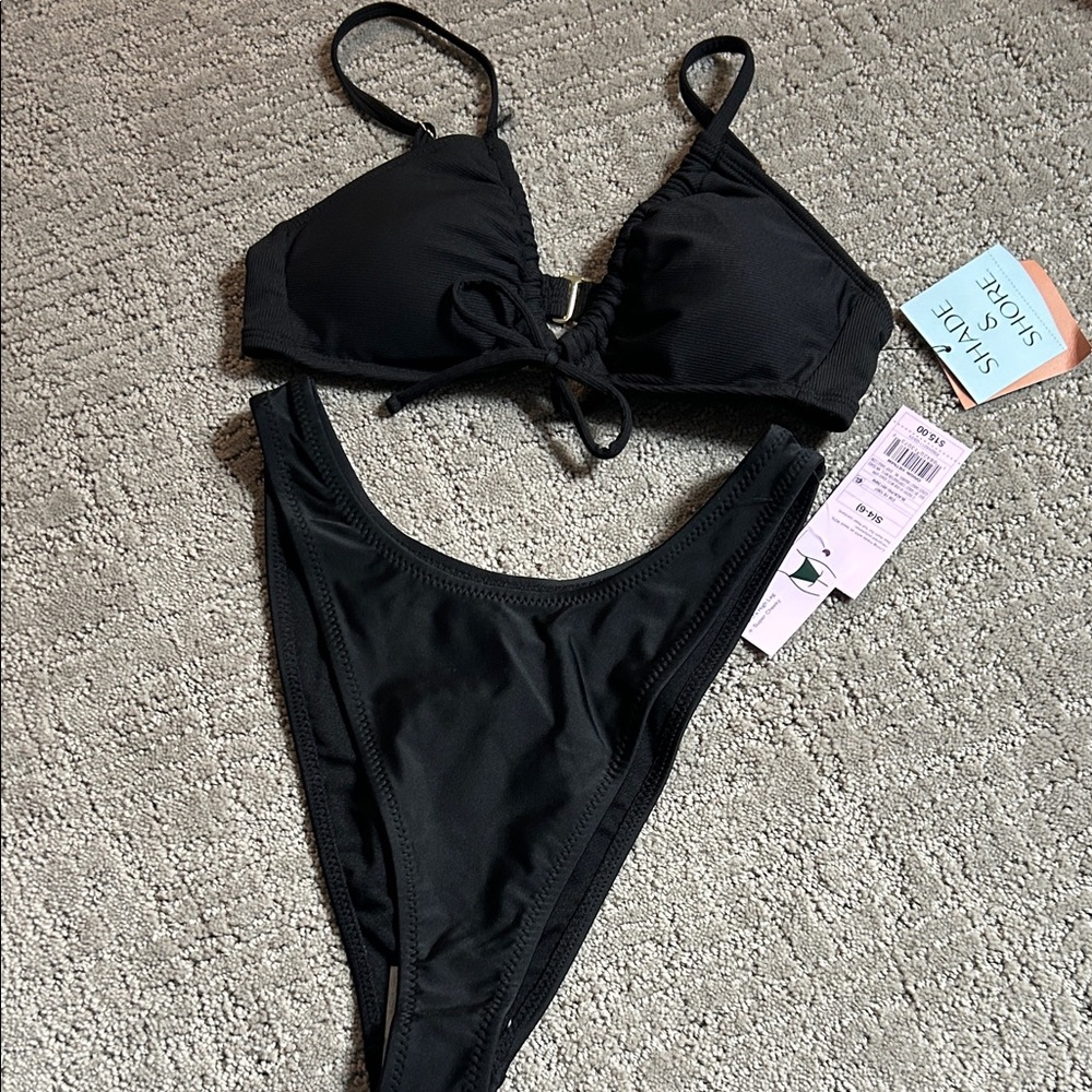 Shade & Shore Elegant Black‎ Bikini